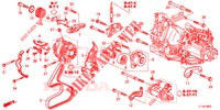 MOTORHALTERUNG (DIESEL) für Honda ACCORD DIESEL 2.2 COMFORT 4 Türen 5 gang automatikgetriebe 2014