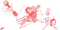 OELFILTERGEHAEUSE (DIESEL) für Honda ACCORD DIESEL 2.2 COMFORT 4 Türen 5 gang automatikgetriebe 2014