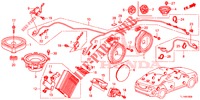 RADIOANTENNE/LAUTSPRECHER (LH) für Honda ACCORD DIESEL 2.2 COMFORT 4 Türen 5 gang automatikgetriebe 2014