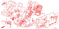 VORDERSITZ/SITZGURTE (G.) (LH) für Honda ACCORD DIESEL 2.2 COMFORT 4 Türen 5 gang automatikgetriebe 2014