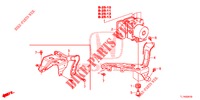 VSA MODULATOR(RH)('00 )  für Honda ACCORD DIESEL 2.2 COMFORT 4 Türen 5 gang automatikgetriebe 2014