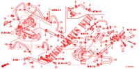 WASSERSCHLAUCH/HEIZUNGSSCHACHT (DIESEL) für Honda ACCORD DIESEL 2.2 COMFORT 4 Türen 5 gang automatikgetriebe 2014