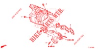 AUSPUFFKRUEMMER (DIESEL) für Honda ACCORD DIESEL 2.2 ELEGANCE 4 Türen 6 gang-Schaltgetriebe 2014