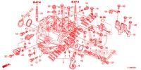 GETRIEBEGEHAEUSE (DIESEL) für Honda ACCORD DIESEL 2.2 ELEGANCE 4 Türen 6 gang-Schaltgetriebe 2014