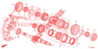 HAUPTWELLE (DIESEL) für Honda ACCORD DIESEL 2.2 ELEGANCE 4 Türen 6 gang-Schaltgetriebe 2014