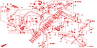 KLIMAANLAGE (FLEXIBLES/TUYAUX) (DIESEL) (LH) für Honda ACCORD DIESEL 2.2 ELEGANCE 4 Türen 6 gang-Schaltgetriebe 2014