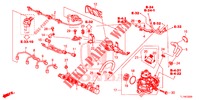 KRAFTSTOFF, SCHIENE/HOCHDRUCKPUMPE (DIESEL) für Honda ACCORD DIESEL 2.2 ELEGANCE 4 Türen 6 gang-Schaltgetriebe 2014