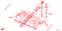 KRAFTSTOFFEINSPRITZUNG (DIESEL) für Honda ACCORD DIESEL 2.2 ELEGANCE 4 Türen 6 gang-Schaltgetriebe 2014