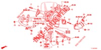 TURBOLADER SYSTEM (DIESEL) für Honda ACCORD DIESEL 2.2 ELEGANCE 4 Türen 6 gang-Schaltgetriebe 2014