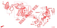WASSERPUMPE/THERMOSTAT (DIESEL) für Honda ACCORD DIESEL 2.2 ELEGANCE 4 Türen 6 gang-Schaltgetriebe 2014