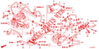 WASSERSCHLAUCH/HEIZUNGSSCHACHT (DIESEL) für Honda ACCORD DIESEL 2.2 ELEGANCE 4 Türen 6 gang-Schaltgetriebe 2014
