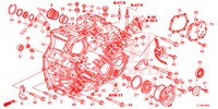 GETRIEBEGEHAEUSE (DIESEL) für Honda ACCORD DIESEL 2.2 ELEGANCE 4 Türen 5 gang automatikgetriebe 2014