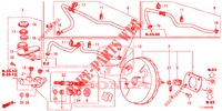 HAUPTBREMSZYLINDER/MASTER POWER (LH) für Honda ACCORD DIESEL 2.2 ELEGANCE 4 Türen 5 gang automatikgetriebe 2014
