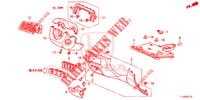 INSTRUMENT, ZIERSTUECK (COTE DE CONDUCTEUR) (LH) für Honda ACCORD DIESEL 2.2 ELEGANCE 4 Türen 5 gang automatikgetriebe 2014