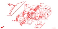 KABELBAUM (3) (LH) für Honda ACCORD DIESEL 2.2 ELEGANCE 4 Türen 5 gang automatikgetriebe 2014