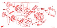 KLIMAANLAGE (COMPRESSEUR) (DIESEL) für Honda ACCORD DIESEL 2.2 ELEGANCE 4 Türen 5 gang automatikgetriebe 2014