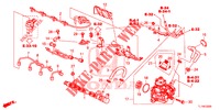 KRAFTSTOFF, SCHIENE/HOCHDRUCKPUMPE (DIESEL) für Honda ACCORD DIESEL 2.2 ELEGANCE 4 Türen 5 gang automatikgetriebe 2014