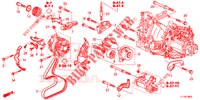 MOTORHALTERUNG (DIESEL) für Honda ACCORD DIESEL 2.2 ELEGANCE 4 Türen 5 gang automatikgetriebe 2014