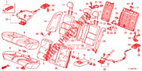 RUECKSITZ/SITZGURT,(2D)  für Honda ACCORD DIESEL 2.2 ELEGANCE 4 Türen 5 gang automatikgetriebe 2014