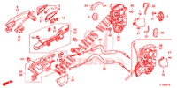 TUERSCHLOESSER, HINTEN/AEUSSERER GRIFF  für Honda ACCORD DIESEL 2.2 ELEGANCE 4 Türen 5 gang automatikgetriebe 2014