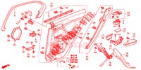 TUERVERKLEIDUNG, HINTEN(4D)  für Honda ACCORD DIESEL 2.2 ELEGANCE 4 Türen 5 gang automatikgetriebe 2014