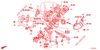 TURBOLADER SYSTEM (DIESEL) für Honda ACCORD DIESEL 2.2 ELEGANCE 4 Türen 5 gang automatikgetriebe 2014