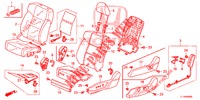 VORDERSITZ/SITZGURTE (G.) (LH) für Honda ACCORD DIESEL 2.2 ELEGANCE 4 Türen 5 gang automatikgetriebe 2014