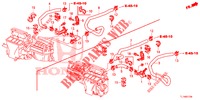 WASSERSCHLAUCH/HEIZUNGSSCHACHT (DIESEL) für Honda ACCORD DIESEL 2.2 ELEGANCE 4 Türen 5 gang automatikgetriebe 2014