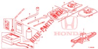 WERKZEUGE/WAGENHEBER  für Honda ACCORD DIESEL 2.2 ELEGANCE 4 Türen 5 gang automatikgetriebe 2014