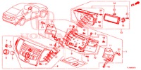 AUDIOEINHEIT  für Honda ACCORD DIESEL 2.2 ELEGANCE PACK 4 Türen 6 gang-Schaltgetriebe 2014
