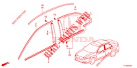 GRILL, VORNE/ZIERLEISTE  für Honda ACCORD DIESEL 2.2 ELEGANCE PACK 4 Türen 6 gang-Schaltgetriebe 2014