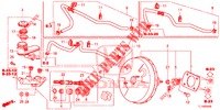 HAUPTBREMSZYLINDER/MASTER POWER (LH) für Honda ACCORD DIESEL 2.2 ELEGANCE PACK 4 Türen 6 gang-Schaltgetriebe 2014