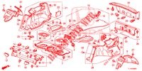HINTERE ABLAGE/SEITENVERKLEIDUNG (4D)  für Honda ACCORD DIESEL 2.2 ELEGANCE PACK 4 Türen 6 gang-Schaltgetriebe 2014