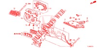 INSTRUMENT, ZIERSTUECK (COTE DE CONDUCTEUR) (LH) für Honda ACCORD DIESEL 2.2 ELEGANCE PACK 4 Türen 6 gang-Schaltgetriebe 2014