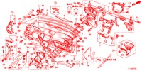 INSTRUMENTENBRETT, OBEN (LH) für Honda ACCORD DIESEL 2.2 ELEGANCE PACK 4 Türen 6 gang-Schaltgetriebe 2014