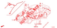 KABELBAUM (3) (LH) für Honda ACCORD DIESEL 2.2 ELEGANCE PACK 4 Türen 6 gang-Schaltgetriebe 2014