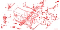 KOFFERRAUMDECKEL(4D)  für Honda ACCORD DIESEL 2.2 ELEGANCE PACK 4 Türen 6 gang-Schaltgetriebe 2014