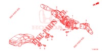 KOMBISCHALTER  für Honda ACCORD DIESEL 2.2 ELEGANCE PACK 4 Türen 6 gang-Schaltgetriebe 2014