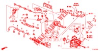 KRAFTSTOFF, SCHIENE/HOCHDRUCKPUMPE (DIESEL) für Honda ACCORD DIESEL 2.2 ELEGANCE PACK 4 Türen 6 gang-Schaltgetriebe 2014