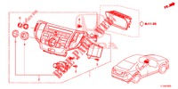 MITTLERES MODUL (NAVIGATION) für Honda ACCORD DIESEL 2.2 ELEGANCE PACK 4 Türen 6 gang-Schaltgetriebe 2014