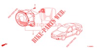 NEBELSCHEINWERFER  für Honda ACCORD DIESEL 2.2 ELEGANCE PACK 4 Türen 6 gang-Schaltgetriebe 2014