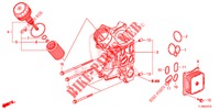 OELFILTERGEHAEUSE (DIESEL) für Honda ACCORD DIESEL 2.2 ELEGANCE PACK 4 Türen 6 gang-Schaltgetriebe 2014
