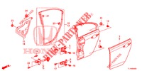 TUERBLECHE, HINTEN(4D)  für Honda ACCORD DIESEL 2.2 ELEGANCE PACK 4 Türen 6 gang-Schaltgetriebe 2014