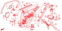 TUERVERKLEIDUNG, HINTEN(4D)  für Honda ACCORD DIESEL 2.2 ELEGANCE PACK 4 Türen 6 gang-Schaltgetriebe 2014