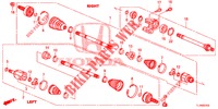 ANTRIEBSWELLE, VORNE/HALBWELLE (DIESEL) für Honda ACCORD DIESEL 2.2 ELEGANCE PACK 4 Türen 5 gang automatikgetriebe 2014