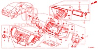 AUDIOEINHEIT  für Honda ACCORD DIESEL 2.2 ELEGANCE PACK 4 Türen 5 gang automatikgetriebe 2014