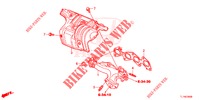 AUSPUFFKRUEMMER (DIESEL) für Honda ACCORD DIESEL 2.2 ELEGANCE PACK 4 Türen 5 gang automatikgetriebe 2014