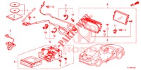EINBAUSATZ F. RNS2  für Honda ACCORD DIESEL 2.2 ELEGANCE PACK 4 Türen 5 gang automatikgetriebe 2014
