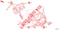GUMMITUELLE (ARRIERE) für Honda ACCORD DIESEL 2.2 ELEGANCE PACK 4 Türen 5 gang automatikgetriebe 2014