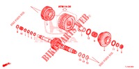 HAUPTWELLE (DIESEL) für Honda ACCORD DIESEL 2.2 ELEGANCE PACK 4 Türen 5 gang automatikgetriebe 2014